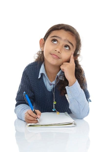 A student thinking through her next idea
